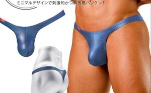 送料無料 新品 未使用 ★☆ GX3 ☆★ ジーバイスリー Gストリングビキニパンツ ネイビー系 XＬ