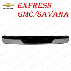 シボレー エクスプレス GMC サバナ 1996～2014 クローム メッキ リア バンパー ステップ エンド アッパー セット 15733283
