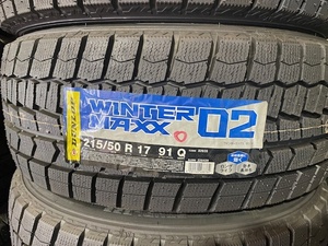 年度落ち新品スタッドレス　1本より　215/50R17　ダンロップ　WM02