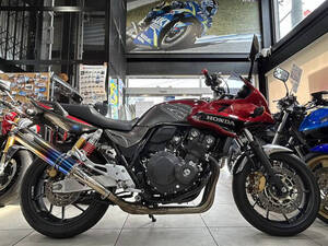 【MFD寝屋川店】マフラーカスタム　CB400REVOスーパーボルドール　走行17825㎞