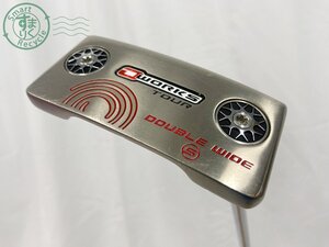 AK0607165　◇ ODYSSEY オデッセイ O-WORKS オー・ワークス パター DOUBLE WIDE ゴルフクラブ ヘッドカバー付き 右利き用 ジャンク