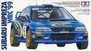 中古プラモデル 1/24 スバル インプレッサWRC’99 「スポーツカーシリーズ No.218」 ディスプレイモデル