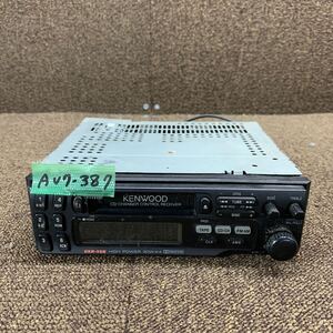 AV7-387 激安 カーステレオ KENWOOD GKR-X66 41200667 カセット FM/AM テープデッキ 通電未確認 ジャンク