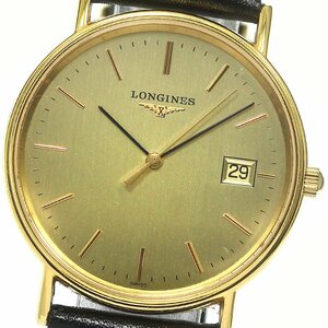 ロンジン LONGINES L4.720.2 プレザンス デイト クォーツ メンズ _774820