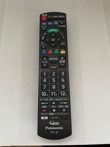 Panasonic　パナソニック　テレビ用リモコン　中古品