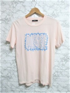 ☆DIESEL ディーゼル ビッグロゴ プリント Tシャツ 半袖/メンズ/S