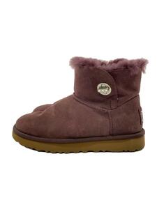 UGG australia◆ラインストーンムートンブーツ/23cm/PUP/レザー/F19918H