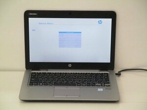 【1円スタート】hp EliteBook 820 G3 L4Q21AV Core i5 6200U 2.3Ghz 8GB 12.5インチ OSなし BIOSのみ