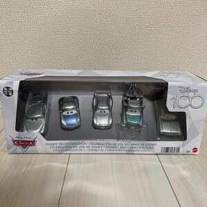 マテル カーズ ディズニー 100 周年 5台 セット マックィーン メーター サリー ラモーン フロー MATTEL CARS ミニカー キャラクターカー