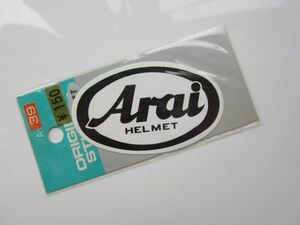 Arai アライ ロゴ 切文字 ステッカー/当時物 自動車 バイク デカール ヘルメット オートバイ カー用品 レーシング F1 ③ S34