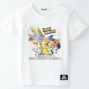 ポケットモンスター ポケモン 半袖 Tシャツ ザシアン ザマゼンタ ヒバニー メッソン ピカチュウ サルノリ 120cm 子供 キッズ レア品 希少品