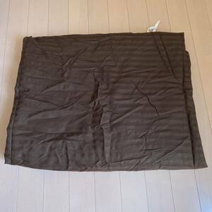 ニトリ 掛け布団カバー セミダブル 約170×210cm ブラウン 茶色