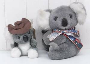 当時物 ＊ぬいぐるみ 2点まとめ ＊コアラ ＊BOOMERANG TOYS 　BENNY KOALA 13cm ＊AUSTRALIAN MADE 20cm ＊キャラクタードール ＊タグ付き