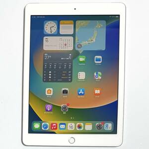 Apple SIMフリー iPad (第5世代) シルバー 32GB MP1L2J/A Wi-Fi+Cellular バッテリー最大容量100% アクティベーションロック解除済