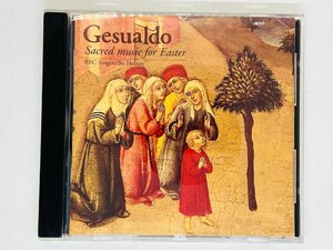 即決CD GESUALDO MOTETS RESPONSORIES / BBC Singers Bo Holten Sacred music for Easter Y44