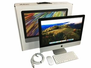 LTG44165相 Apple iMac A2116 Retina 4K 21.5インチ 2019 Core i3-8100 メモリ8GB HDD1TB 直接お渡し歓迎