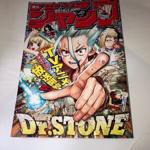 週刊少年ジャンプ 2019年 31号 巻頭カラー Dr. STONE 読切 カラー さよならマヌケな誘拐犯さん ハイキュー!! チェンソーマン 呪術廻戦