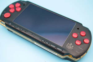 SONY PSP 3000 モンハンポータブル3rdモデル 起動確認済 SONY PSP-3000 Monhan Portable 3rd Model Start confirmed