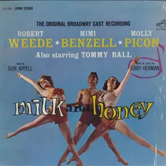 米LP Robert Weede, Mimi Benzell, Molly Picon Milk And Honey LSO1065 RCA VICTOR /00260