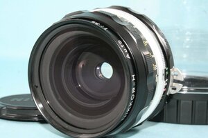 極上美品 Nikon NIKKOR H Auto 28mm f3.5 Ai改 単焦点レンズ