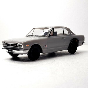 完成品 1/32 日産 スカイライン ハコスカ 2000GT-R GTR NISSAN Skyline 昭和の名車 旧車 昭和 デコトラプラモデル などのお供に 1円 111735