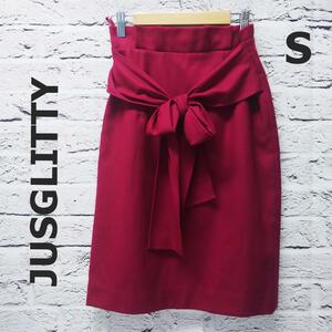 ジャスグリッティー　スカート　（S） リボン付きスカート　サイズ１