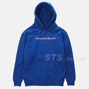 Nine One Seven - Nine One Seven Hooded Sweatshirt　青L　ナイン ワン セブン - ナイン ワン セブン フーデッド スウェットシャツ　　