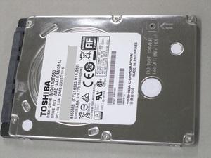 東芝 500GB 5626時間 MQ01ABF050 TOSHIBA