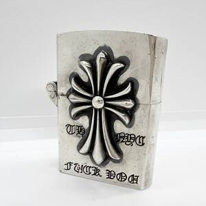 3014 CHROME HEARTS クロムハーツ ZIPPO ジッポ CHクロス NYC 限定モデル ライター シルバー 925