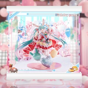 初音ミク Birthday 2021 Pretty Rabbit ver. 1/7スケール spiritale スピリテイル ☆専用☆ フィギュアケース LED 照明 ショーケース