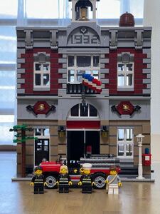 Lego 10197 fire brigade 消防署　モジュール　レゴ CREATOR EXPERT オールドレゴ