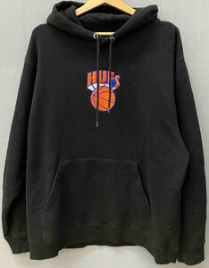 HUF EASTERN P/O HOODIE／FG5849 パーカー プルオーバー フーディ 刺繍ロゴ XLサイズ