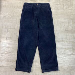 90s Vintage GUESS JEANS Corduroy Pants ゲス ジーンズ ヴィンテージ コーデュロイ パンツ ボトムス SIZE 32 ネイビー カラー 系 701