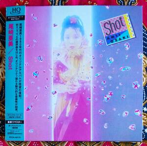 ☆彡紙ジャケ 高音質【帯付HQ-CD】尾崎亜美 / SHOT →最新リマスター・ボーナストラック1曲・漂流者へ・My Song For You・ごめんね Darling