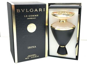 ■ BVLGARI ブルガリ LE GEMME IRINA オードパルファム 100ml 香水 箱付き 中古【MA010019】