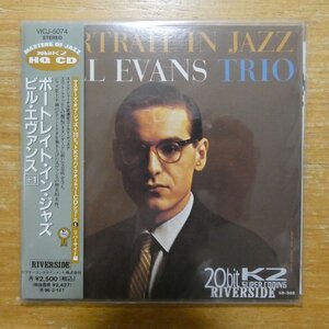 4988002290819;【20bitK2/HQCD】ビル・エヴァンス / ポートレイト・イン・ジャズ+1(紙ジャケット仕様)　VICJ-5074