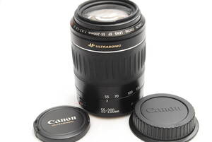 CANON ZOOM LENS EF 55-200mm1:4.5-5.6USM (良品） 01-22-14