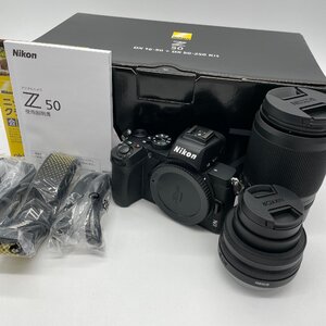 ω新品【NIKON ニコン 一眼レフデジタルカメラ ミラーレス ダブルズームキット Z50 DX16-50 DX50-250 2024.10購入 写真撮影】TK3443