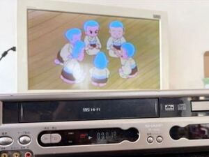 【動作品】 SHARP DV-NC55 VHS/DVD一体型ビデオデッキ シャープ DVD画像出力できません。