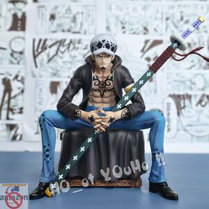 国内即日発送 ONEPIECE ワンピース フィギュア トラファルガー・ロー 座姿 Ver.A 1/8 スケール Brain-Hole スタジオ GK完成品 POP P.O.P