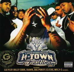 名盤 G-HOUSE RECORDZ Prsents H-Town Hustlin’Compilation　日本国内盤帯付き 　2枚組　ギャングスタ Billy Cook G-Funk, Gangsta, Screw