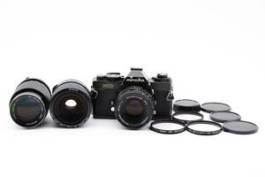 3645 【難あり品(ジャンク）】 Minolta XD Black 35mm Film Camera MD Rokkor 50mm F1.7 Lens ミノルタ MFフィルムカメラ 0528