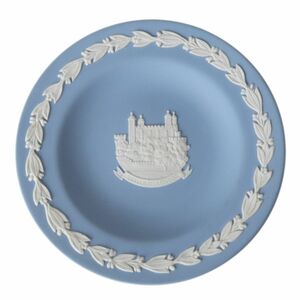 WEDGWOOD ウェッジウッド ミニプレート 小皿 飾り皿 絵皿 ジャスパーウェア 直径約11.3cm NT Bランク