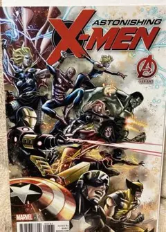 Astonishing X-MEN #7 アベンジャーズ表紙 アメコミリーフ