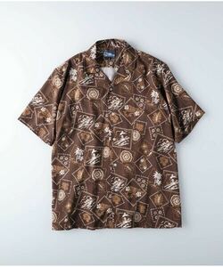 ★新品★REYN SPOONER クラシックアロハシャツ ブラウン/M