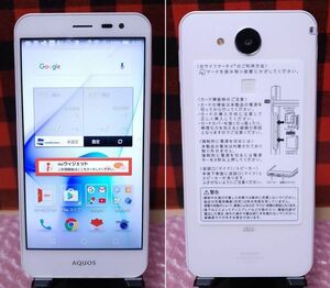 1068■AQUOS U SHV35 au Simフリ－/美品