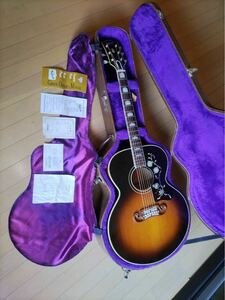 美品　Gibson ギブソン　1958 J-20 1995年製　（豪華ブラウン鍵付純正ハードケース付）