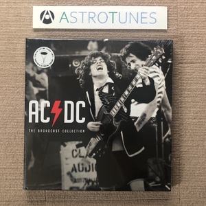 未開封新品 AC/DC 2017年 3枚組LPレコード The Broadcast Collection 欧州盤 限定BOXセット クリアバイナル