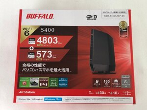 ☆未使用品☆【未開封】無線LANルーター WSR-5400AX6P BUFFALO