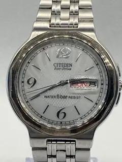 CITIZEN Eco-Drive メンズ腕時計 水5 bar 耐性 日付表示